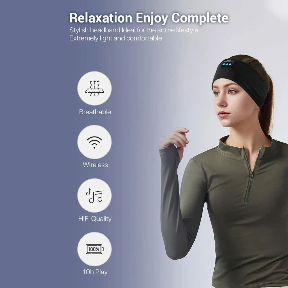 Wireless Sports Headband Headphones